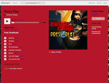 Tablet Screenshot of dwannaorange1.bandcamp.com