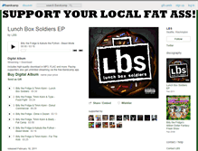 Tablet Screenshot of lbsarmy.bandcamp.com