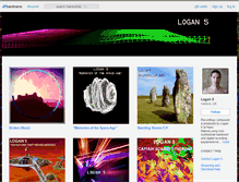 Tablet Screenshot of logan5.bandcamp.com