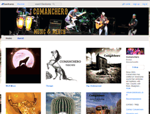 Tablet Screenshot of comanchero.bandcamp.com