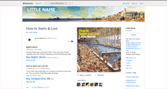 Desktop Screenshot of littlename.bandcamp.com