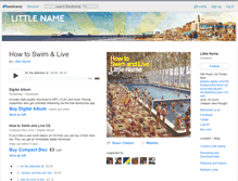 Tablet Screenshot of littlename.bandcamp.com