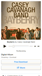 Mobile Screenshot of caseycavanaghband.bandcamp.com