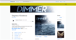 Desktop Screenshot of dimmer-new-zealand.bandcamp.com