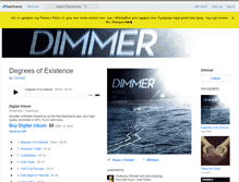 Tablet Screenshot of dimmer-new-zealand.bandcamp.com