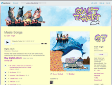 Tablet Screenshot of gianttarget.bandcamp.com