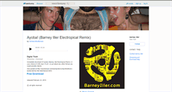 Desktop Screenshot of barneyiller.bandcamp.com