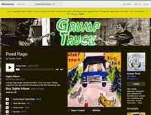 Tablet Screenshot of grumptruckpa.bandcamp.com