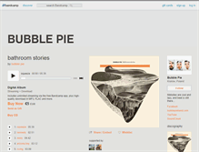 Tablet Screenshot of bubblepie.bandcamp.com