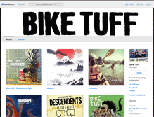 Tablet Screenshot of bikingtuff.bandcamp.com