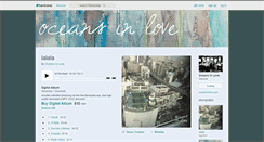 Desktop Screenshot of oceansinlove.bandcamp.com
