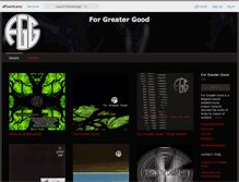 Tablet Screenshot of forgreatergood.bandcamp.com