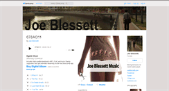 Desktop Screenshot of joeblessett.bandcamp.com