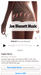 Mobile Screenshot of joeblessett.bandcamp.com