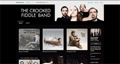 Desktop Screenshot of crookedfiddleband.bandcamp.com