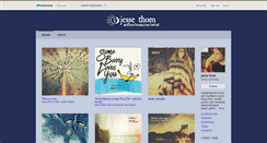 Desktop Screenshot of jessethom.bandcamp.com