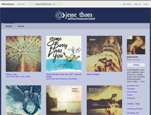 Tablet Screenshot of jessethom.bandcamp.com