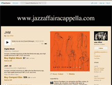 Tablet Screenshot of jazzaffair.bandcamp.com