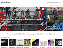 Tablet Screenshot of amnion.bandcamp.com