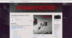 Desktop Screenshot of humanfactor.bandcamp.com