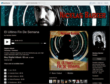 Tablet Screenshot of nicklasbarker.bandcamp.com