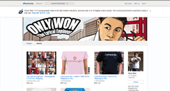 Desktop Screenshot of onlywon.bandcamp.com