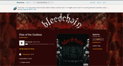 Desktop Screenshot of bleedchain.bandcamp.com