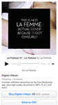Mobile Screenshot of lafemme.bandcamp.com