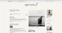 Desktop Screenshot of flightfeathers.bandcamp.com