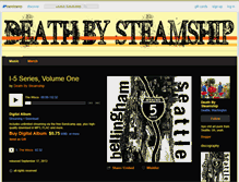 Tablet Screenshot of deathbysteamship.bandcamp.com