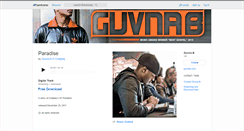 Desktop Screenshot of guvnab.bandcamp.com