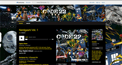 Desktop Screenshot of code22.bandcamp.com