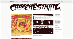 Desktop Screenshot of cassettestival.bandcamp.com