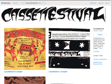 Tablet Screenshot of cassettestival.bandcamp.com