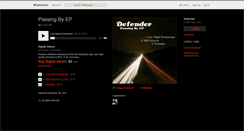 Desktop Screenshot of defendermusic.bandcamp.com