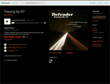 Tablet Screenshot of defendermusic.bandcamp.com