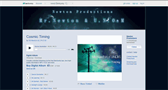 Desktop Screenshot of newtonproductions.bandcamp.com