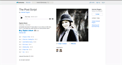 Desktop Screenshot of hannahrogers.bandcamp.com