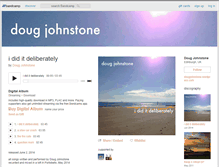 Tablet Screenshot of dougjohnstone.bandcamp.com