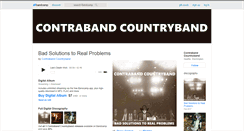 Desktop Screenshot of contrabandcountryband.bandcamp.com