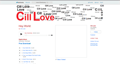 Desktop Screenshot of cilllove.bandcamp.com