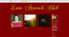 Desktop Screenshot of latearrivalsclub.bandcamp.com