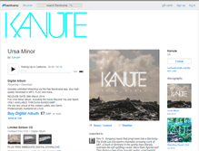 Tablet Screenshot of kanute.bandcamp.com