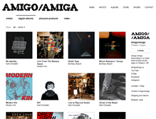 Tablet Screenshot of amigoamiga.bandcamp.com