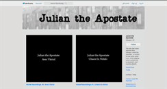 Desktop Screenshot of juliantheapostate.bandcamp.com