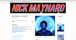 Desktop Screenshot of nickmaynard.bandcamp.com