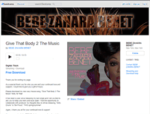 Tablet Screenshot of bebezaharabenet.bandcamp.com