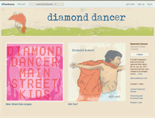 Tablet Screenshot of diamonddancer.bandcamp.com