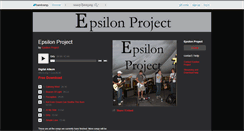 Desktop Screenshot of epsilonproject.bandcamp.com