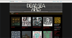 Desktop Screenshot of deadseaapes.bandcamp.com